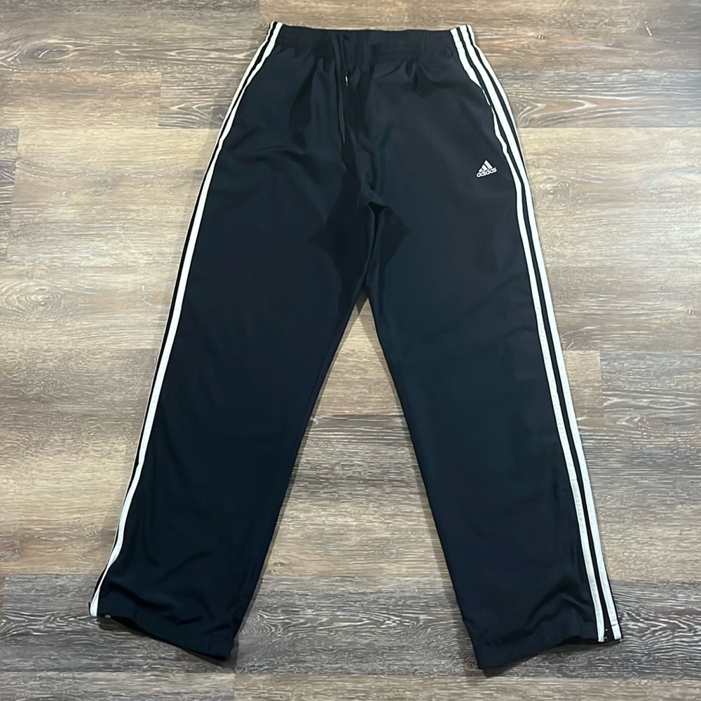 Mens Classic Navy Adidas Track Pants